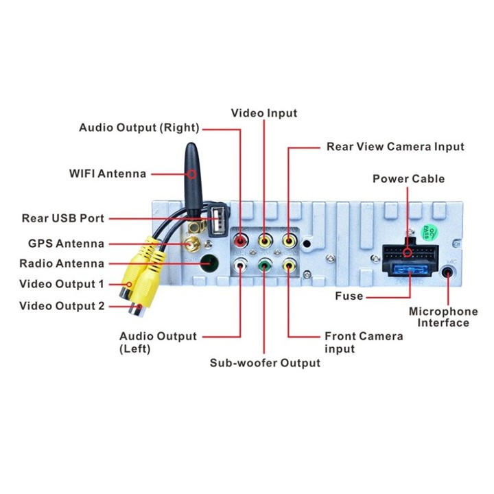 Màn hình Ô tô AdnroidTiếng Việt 1DIN tự động đóng mở màn hình RK-A712