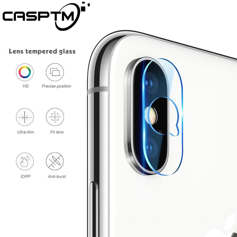 Set phim cường lực dán ống kính máy ảnh sau điện thoại IPhone 8 7 Plus XS Max XR X