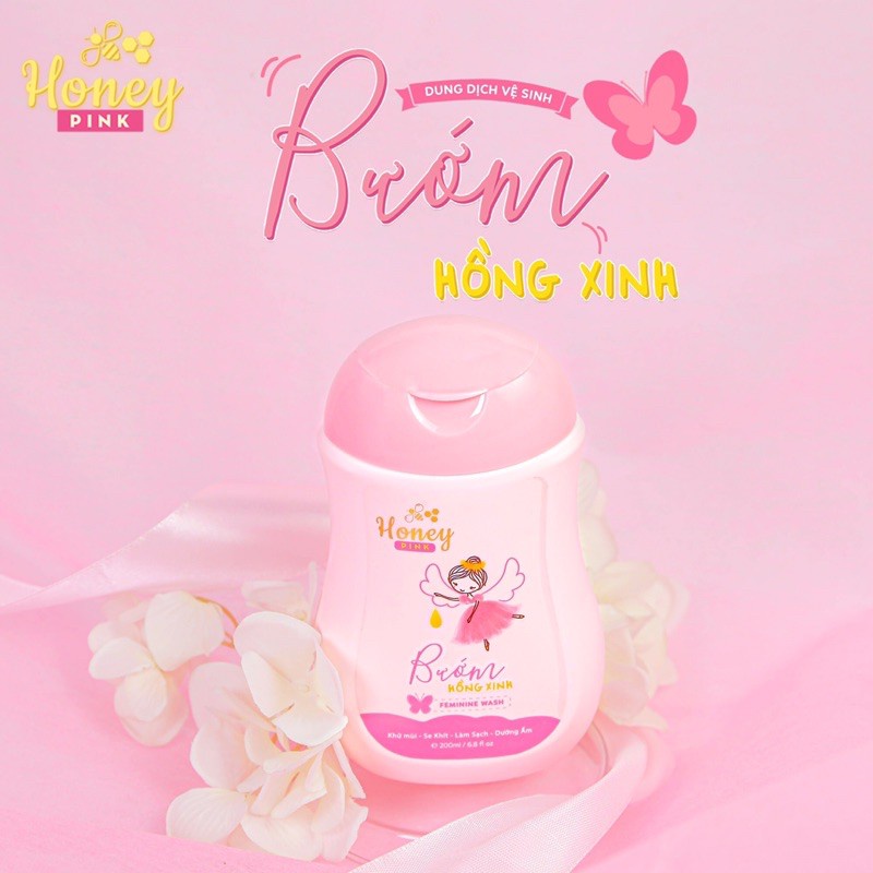 Dung dịch vệ sinh Honey Pink Bướmxinh