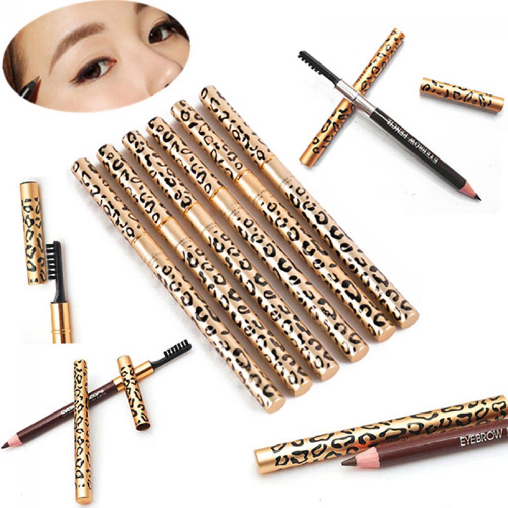 [Hàng mới về] Bút chì kẻ chân mày phối họa tiết da báo hợp thời trang | BigBuy360 - bigbuy360.vn