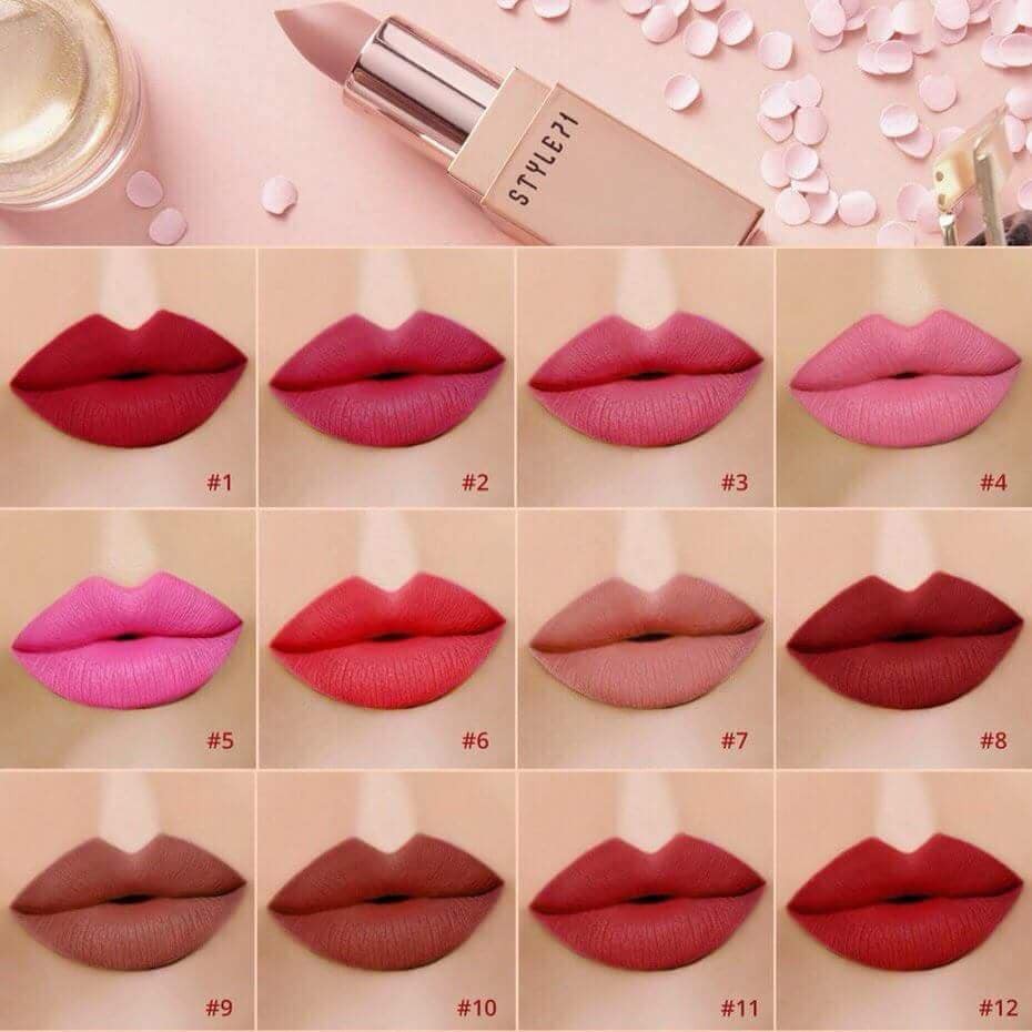 SON STYLE 71 JEWELRY VELVET LIPSTICK 05 Hồng Sen