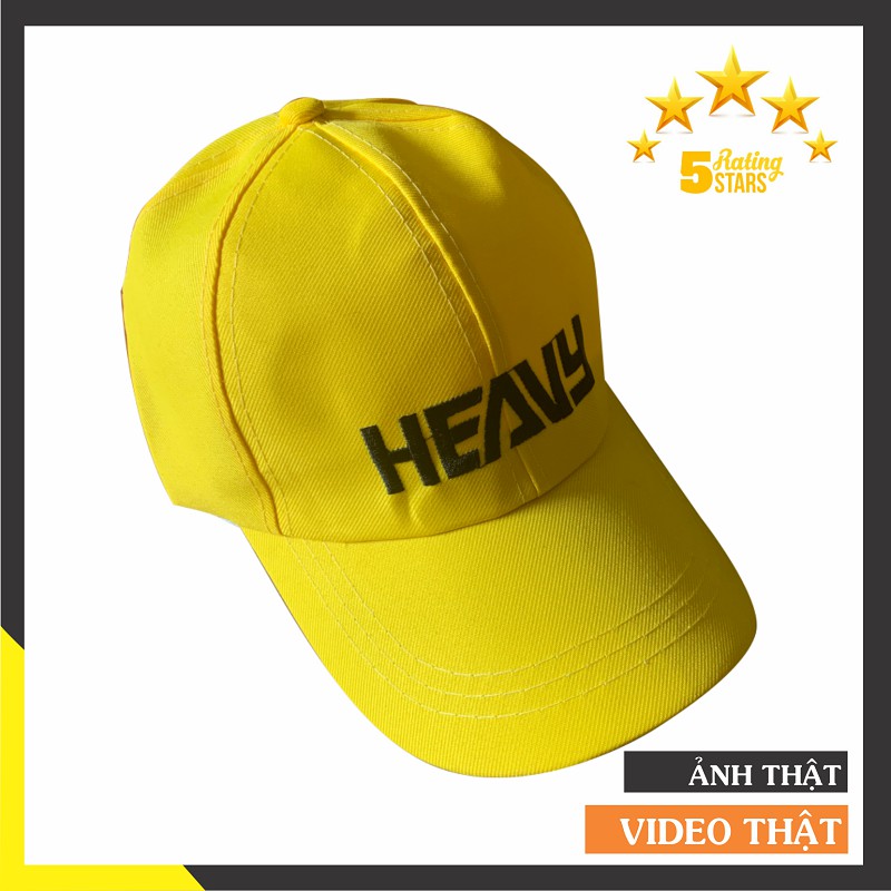 Nón Game Heavy [ HÀNG MỚI VỀ ] Logo Heavy Thêu Cực Chất Phù Hợp Dành Cho Cả Nam Và Nữ