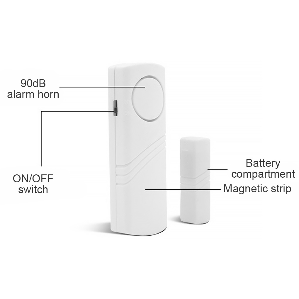 Chuông báo động không dây gắn cửa ra vào chống trộm an toàn