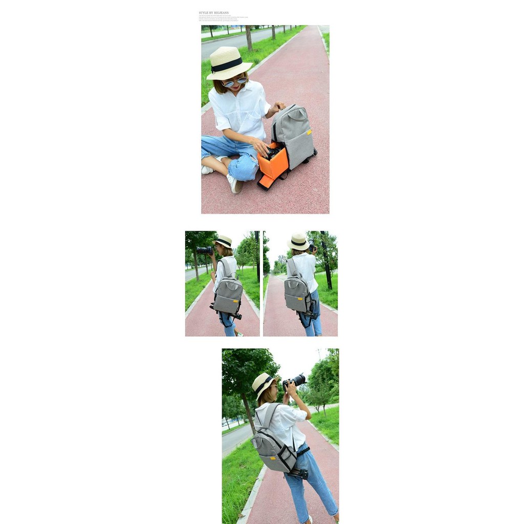 Balo máy ảnh Canon-imax 2001 + Hộp đựng thẻ All in one