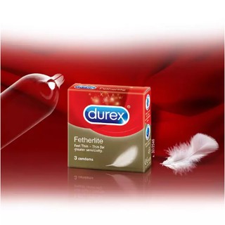 Bao cao su Durex Fetherlite siêu mỏng 3S