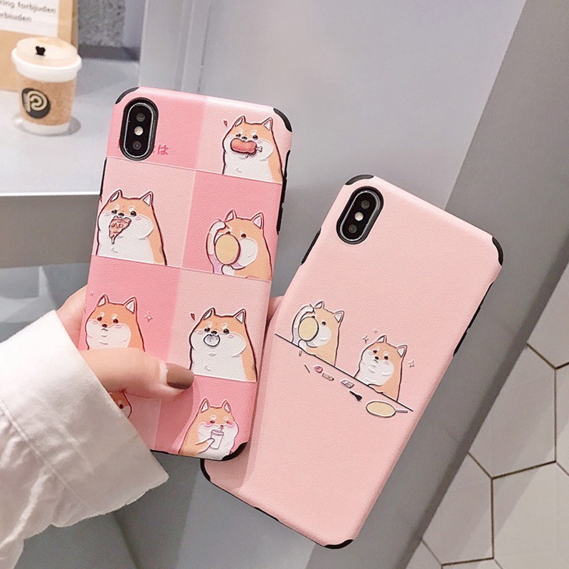 Ốp lưng in hình cún cute ip 5/5s/6/6plus/6s/6s plus/6/7/7plus/8/8plus/x/xs/xs max/11/11 pro/11 promax