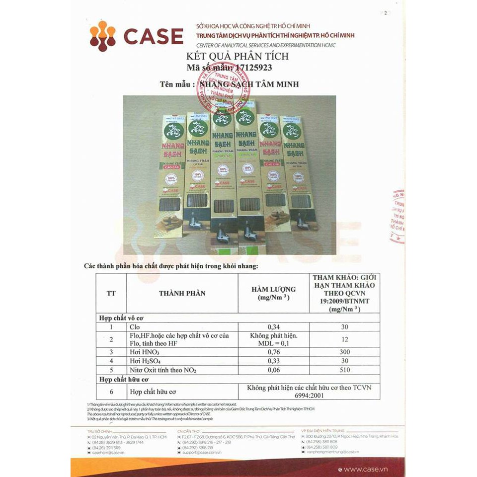 NHANG SẠCH TÂM MINH NHANG TRẦM HƯƠNG 30cm