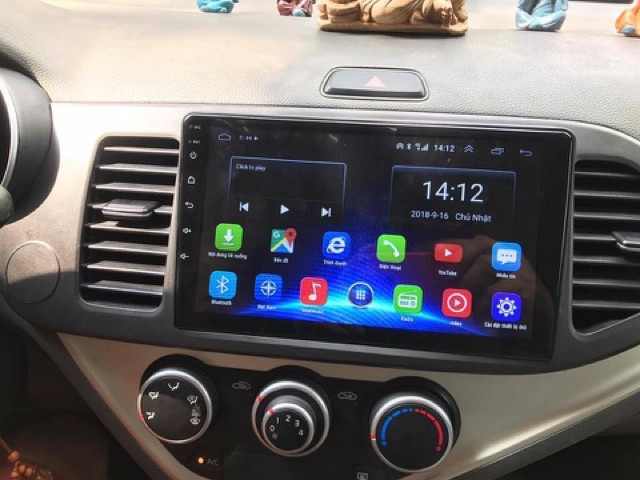 Màn hình Android 8.1 theo xe kia morning