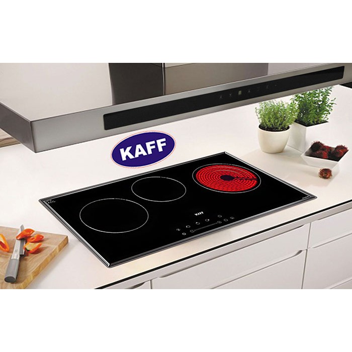 Bếp điện từ 3 vùng nấu Kaff KF-IC5801SB_Hàng chính hãng (made in Germany -Đức)