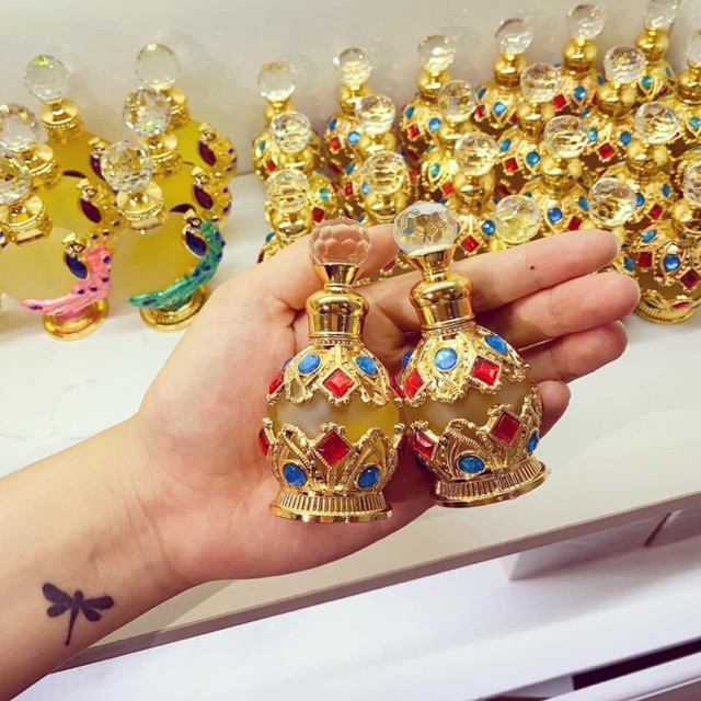 Tinh dầu nước hoa Dubai Nam Nữ k chứa cồn,an toàn cho da,lưu hương lên đến 24h