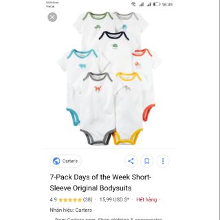 Body 7 ngày Carter hàng onweb