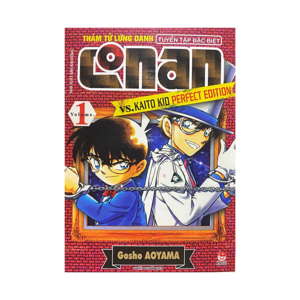 Sách - Thám tử lừng danh Tuyển tập đặc biệt tập 1 , tập 2 tặng kèm postcard ( Kim Đồng )