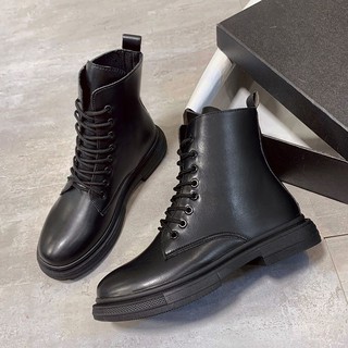 (Hàng Chuẩn + Sẵn)Boot đen cao cổ siêu hot