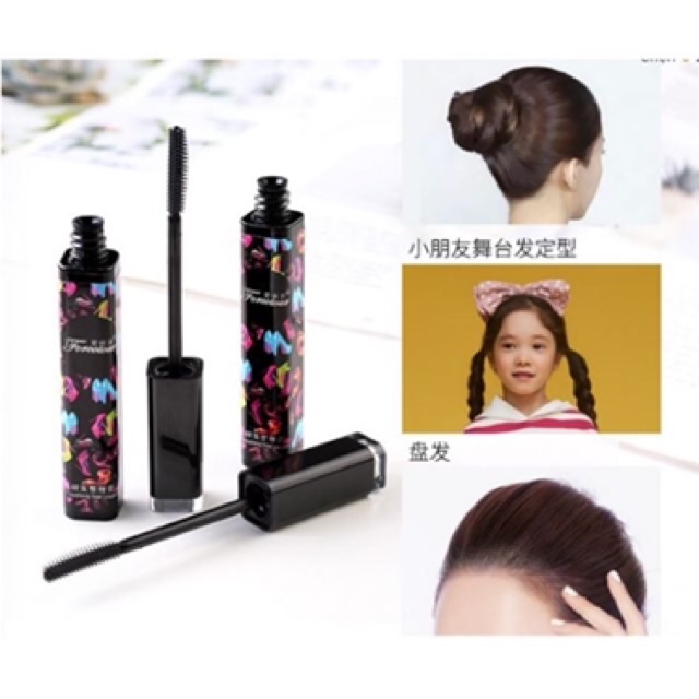 Chải tóc Mascara tạo kiểu tóc đẹp vuốt tóc con gọn vào nếp phụ kiện mini bỏ túi xách tiện dụng | BigBuy360 - bigbuy360.vn