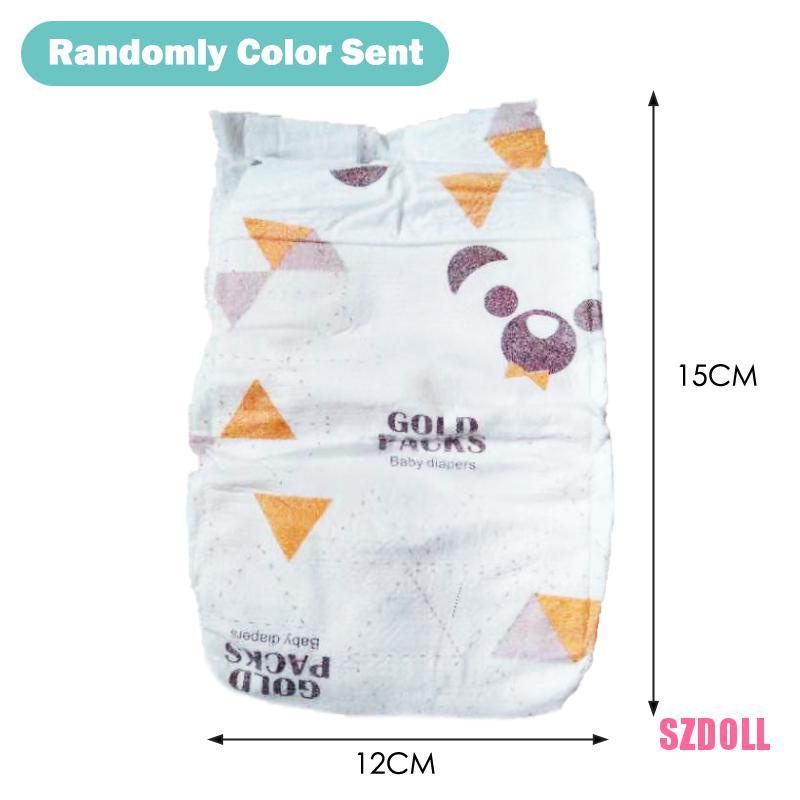 Set 4 Quần Tã Cho Búp Bê 43cm 17Inch