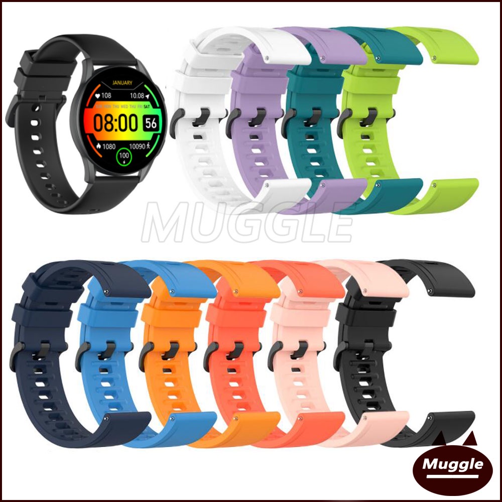 ⭐Dây Đeo Silicon Thay Thế Cho Đồng Hồ kieslect kr pro dây đeo kieslect kr Đồng hồ thông minh Kieslect kieslect k11 kieslect kr  Dây Đeo Silicon strap