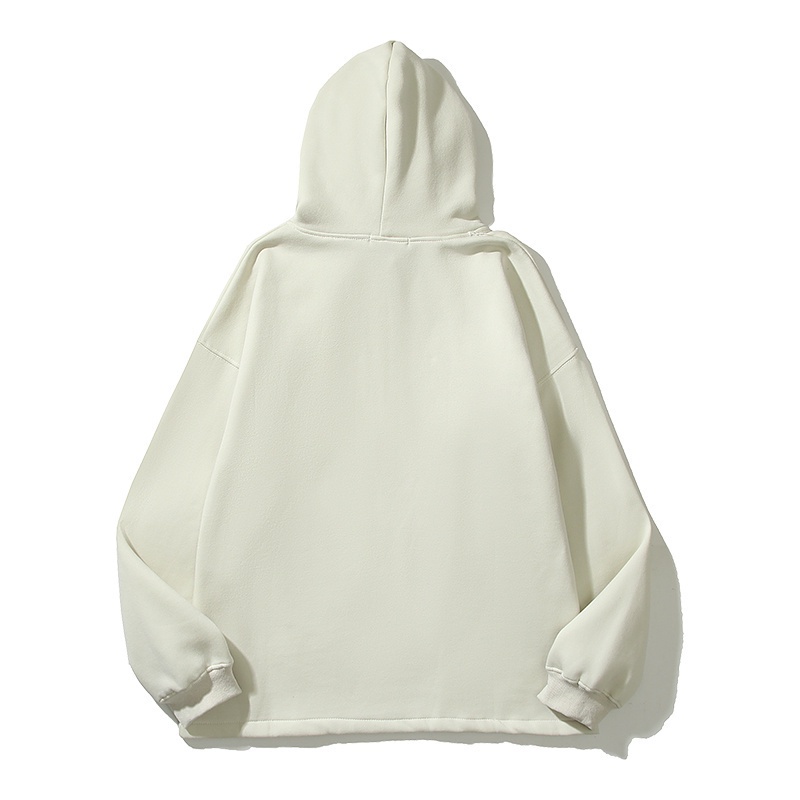 Hàng Bán Chạy Áo Hoodie Cotton Plus Size Tay Dài Dáng Rộng In Chữ ESSENTIALS Flocked Cho Nam Và Nữ