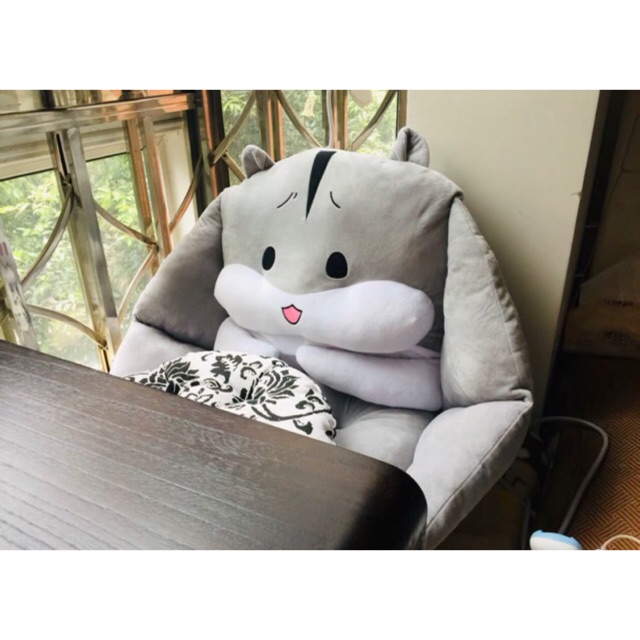 Đệm Nệm lót ghế, tựa lưng, ngồi bệt hình thú bông 4D | BigBuy360 - bigbuy360.vn