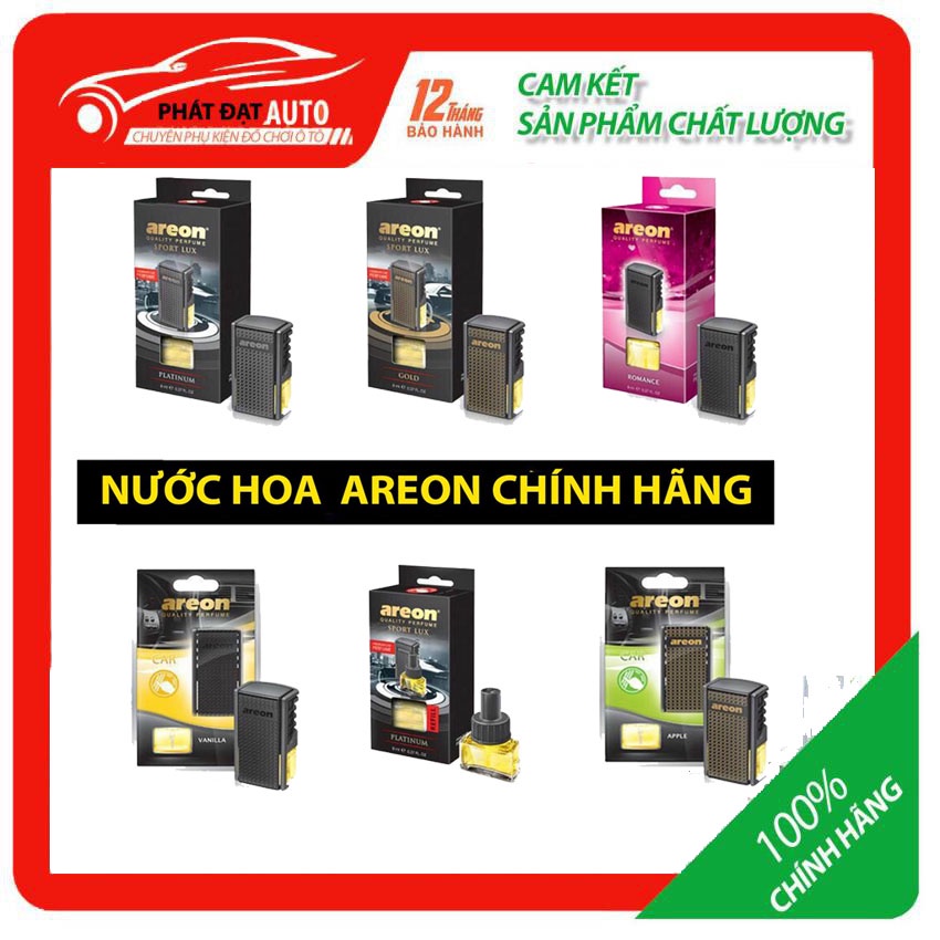 Nước Hoa Ô Tô Areon Cao Cấp – Nước Hoa  Kẹp Cửa Gió Điều Hòa Xe Hơi Chính Hãng Nhập Khẩu Bugati