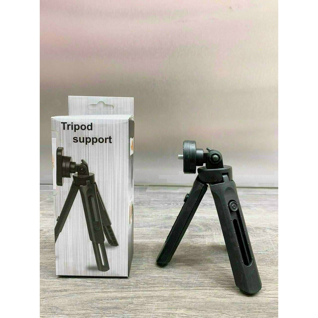 Giá Đỡ Điện Thoại 3 Chân Tripod Support Và Điều Khiển Remote Chụp Ảnh Tương Thích Nhiều Dòng Máy