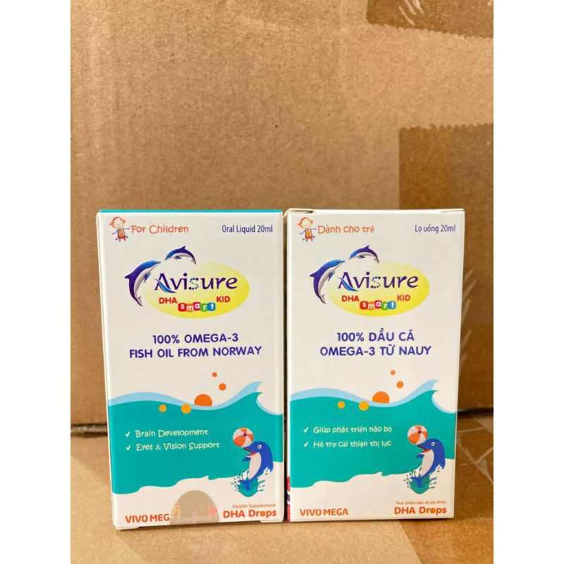 Avisure DHA Smart Kid - Giúp bổ sung DHA. Hỗ trợ phát triển não bộ và cải thiện thị lực ở trẻ