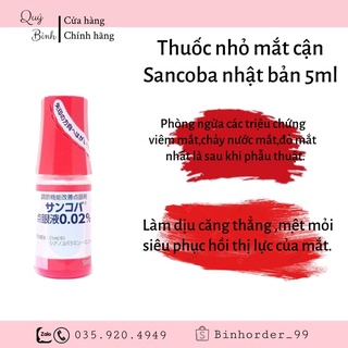 Thuốc nhỏ mắt Sancoba Nhật Bản