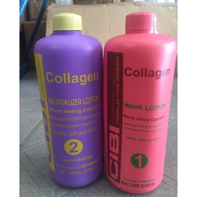 Thuốc uốn lạnh collagen Cibi 1000ml x 2