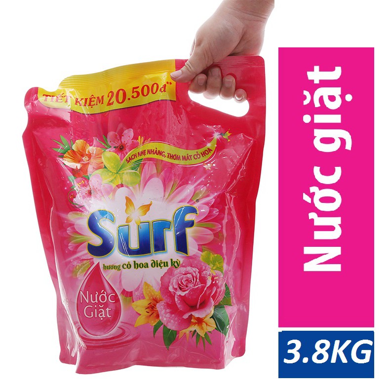 Nước Giặt Surf Túi 3.5kg