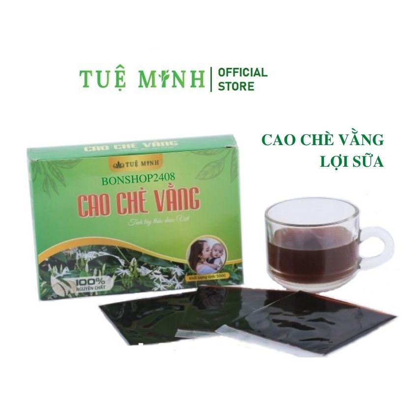 1 lá cao chè vằng sẻ nguyên chất Tuệ Minh, sản xuất tại Quảng Trị giúp lợi sữa,thanh nhiệt,giải độc,mát gan..