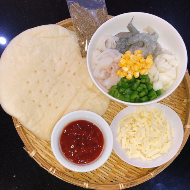 Set 5 đế pizza