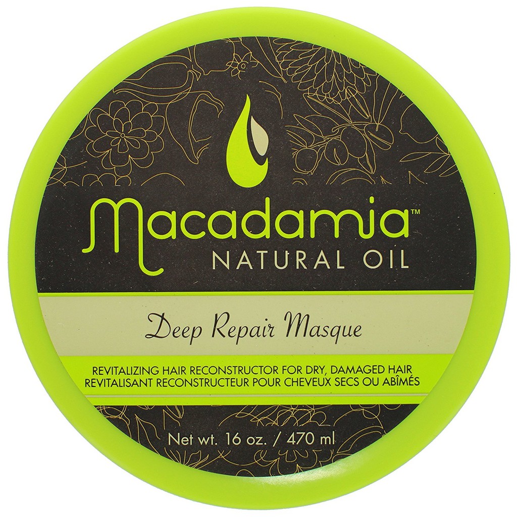 [Macadamia-usa] Kem hấp tóc Macadamia Deep Repair Masque 470ml