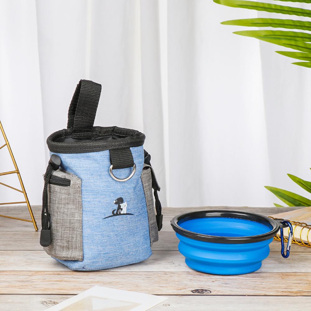 Túi Đựng Thức Ăn Di Động Sức Chứa Lớn Giúp Điều Trị Thú Cưng Tiện Dụng Giá Đỡ