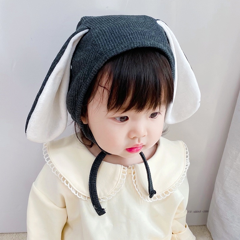 Mũ cho bé tai thỏ dễ thương, phong cách Hàn Quốc, từ 5 tháng đến 2 tuổi