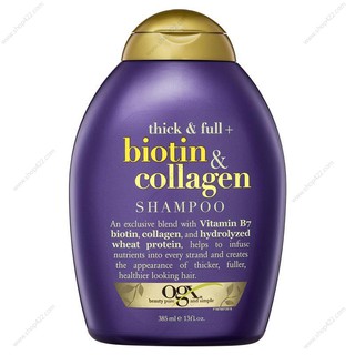 Dầu Gội Biotin Collagen 385ml