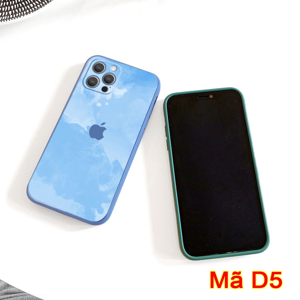 Ốp lưng iphone Ốp Loang cạnh vuông ip 6/6s/6plus/6s plus/7/8/7plus/8plus/x/xs/xsmax/11/11pro/11promax/12/12 pro max | BigBuy360 - bigbuy360.vn