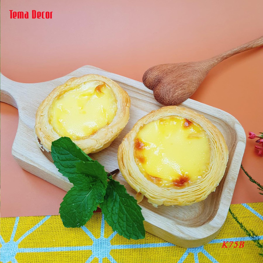 Khay gỗ decor Tema - Khay gỗ đựng đồ ăn gỗ tần bì hình chữ nhật tay cầm tiện dụng | BigBuy360 - bigbuy360.vn