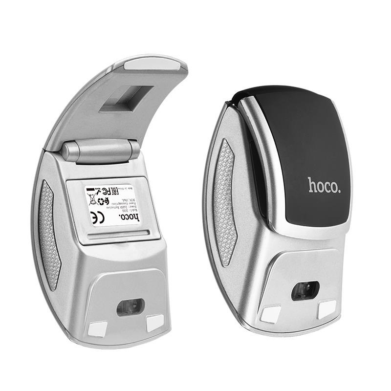 Chuột không dây Hoco DI03 kèm chip USB, kết nối 10m, tần số 2.4GHz, nặng 140g, gấp gọn dễ dàng