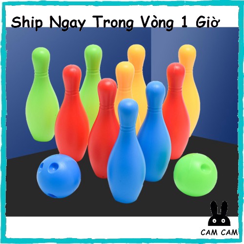 BỘ ĐỒ CHƠI ⚡BOWLING MINI⚡ NHỰA DÀY DẶN CAO CẤP THÍCH HỢP LÀM QUÀ TẶNG CHO BÉ