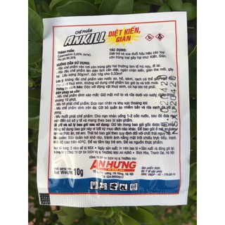COMBO 5 gói Diệt kiến gián ANKILL 10g