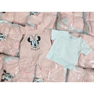 Set yếm mickey (không kèm yếm cổ) cho bé gái