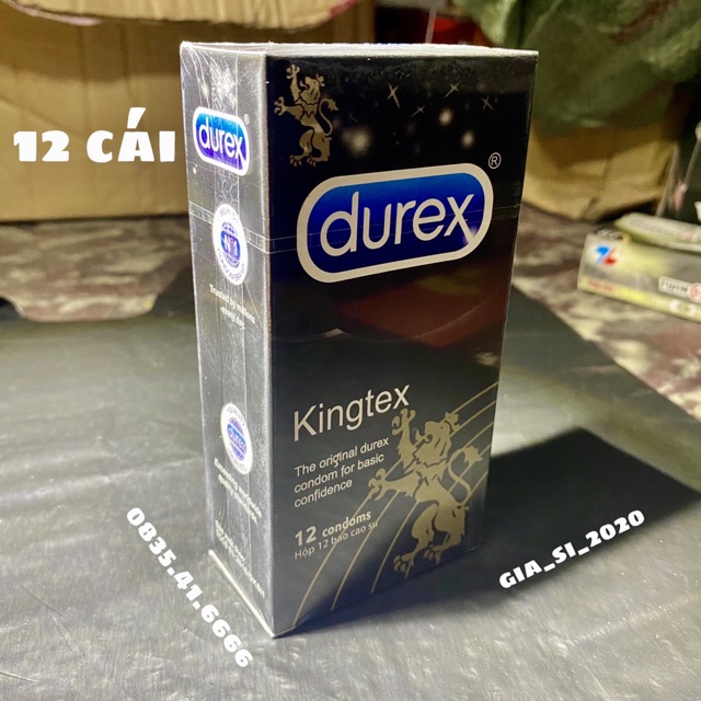 Combo 4 Hộp 48 chiếc Durex Perfoma , Durex Pleasuremax , Durex Kingtex , Durex Fetherlite