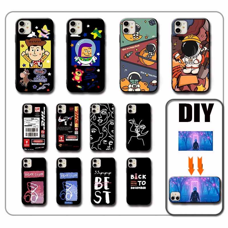 ốp điện thoại Samsung Galaxy S6 S7 Edge Plus S8 S9 S10 S20 Plus S10E S10 Lite ốp lưng Cartoon-1