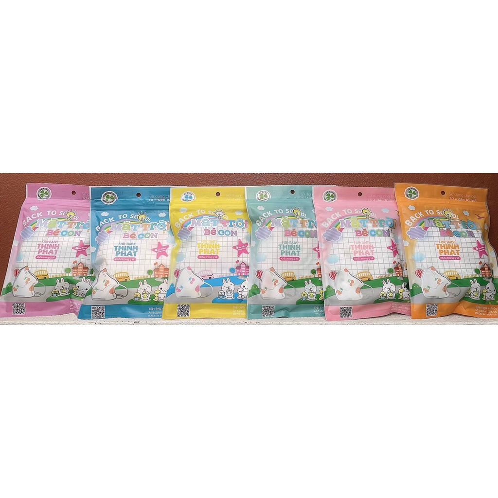 Set 50 Cái Khẩu Trang N99 6d Dành Cho Trẻ Em Công Nghệ Lọc Nano Loại Bỏ 99% Bụi Mịn,vi Khuẩn Đạt Chuẩn Hoa Kỳ.