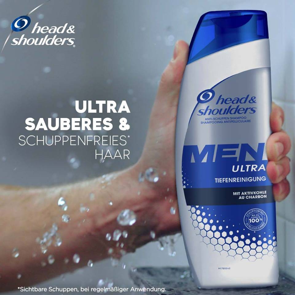 DẦU GỘI TRỊ GÀU, LÀM SẠCH SÂU CHỐNG NGỨA DA ĐẦU CHO NAM GIỚI HEAD & SHOULDERS MEN