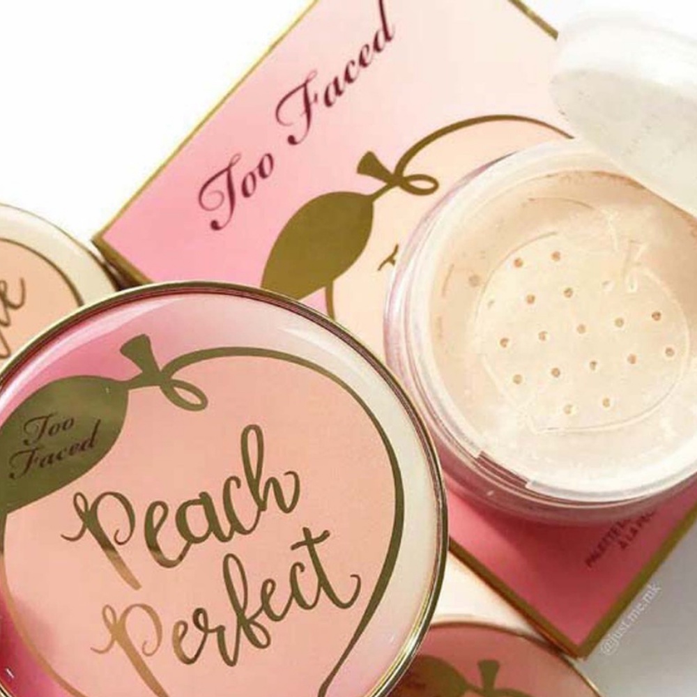 [Bán chạy] Phấn phủ kiềm dầu không màu Too Faced Peach Perfect Mattifying loose setting powder trang điểm tự nhiên (35g)