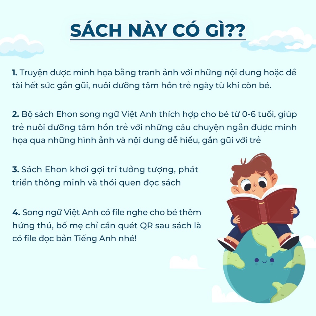 Sách - Truyện tranh Kỹ năng giao tiếp song ngữ kèm file nghe túi 10 cuốn