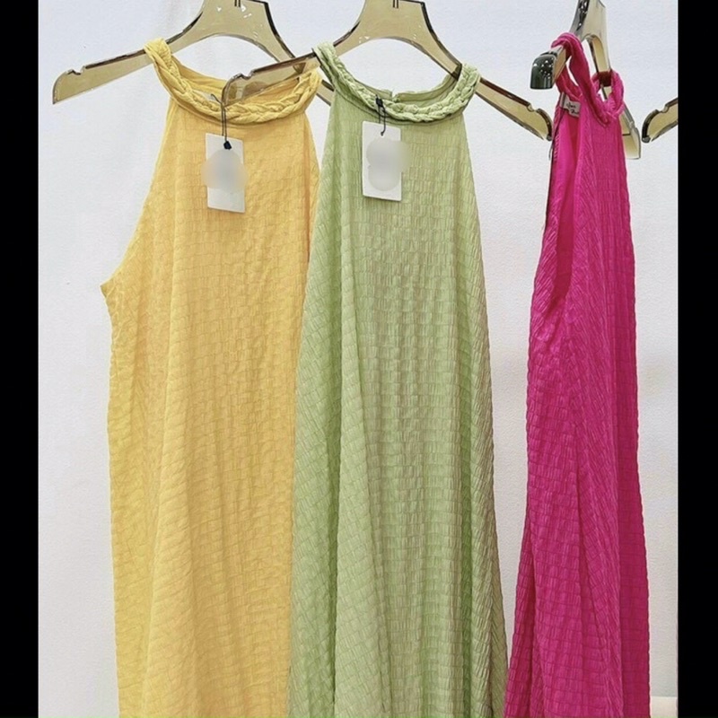 Đầm maxi đi biển ,váy dài đi chơi ,freesize 45-60kg ,hàng QC ,màu chất lượng y hình