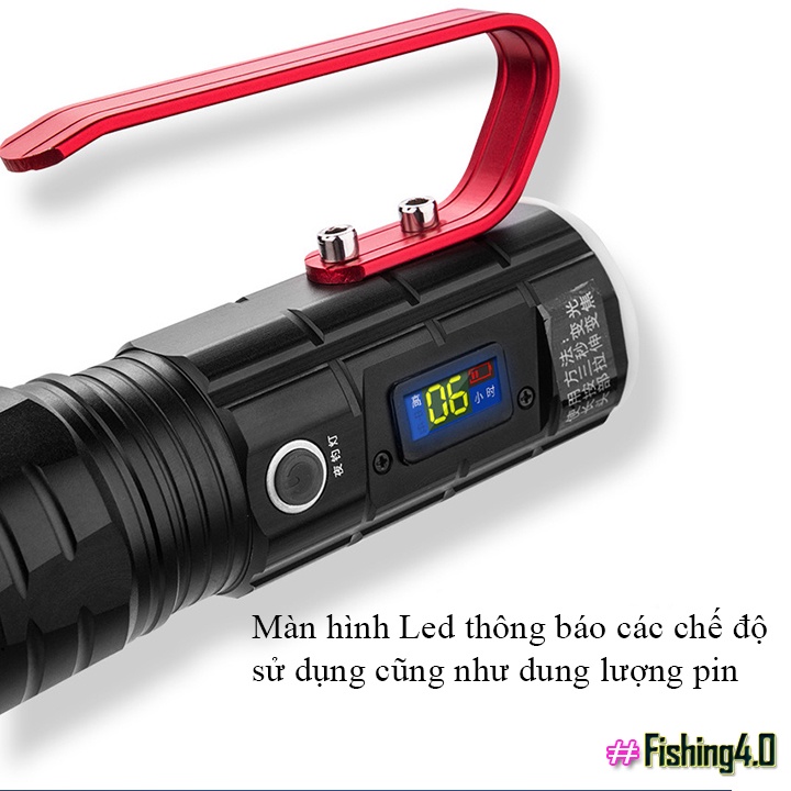 Đèn Soi Phao Câu Cá Dã Ngoại Sạc Điện 4 chế độ - Chất Lượng Cao - AA19