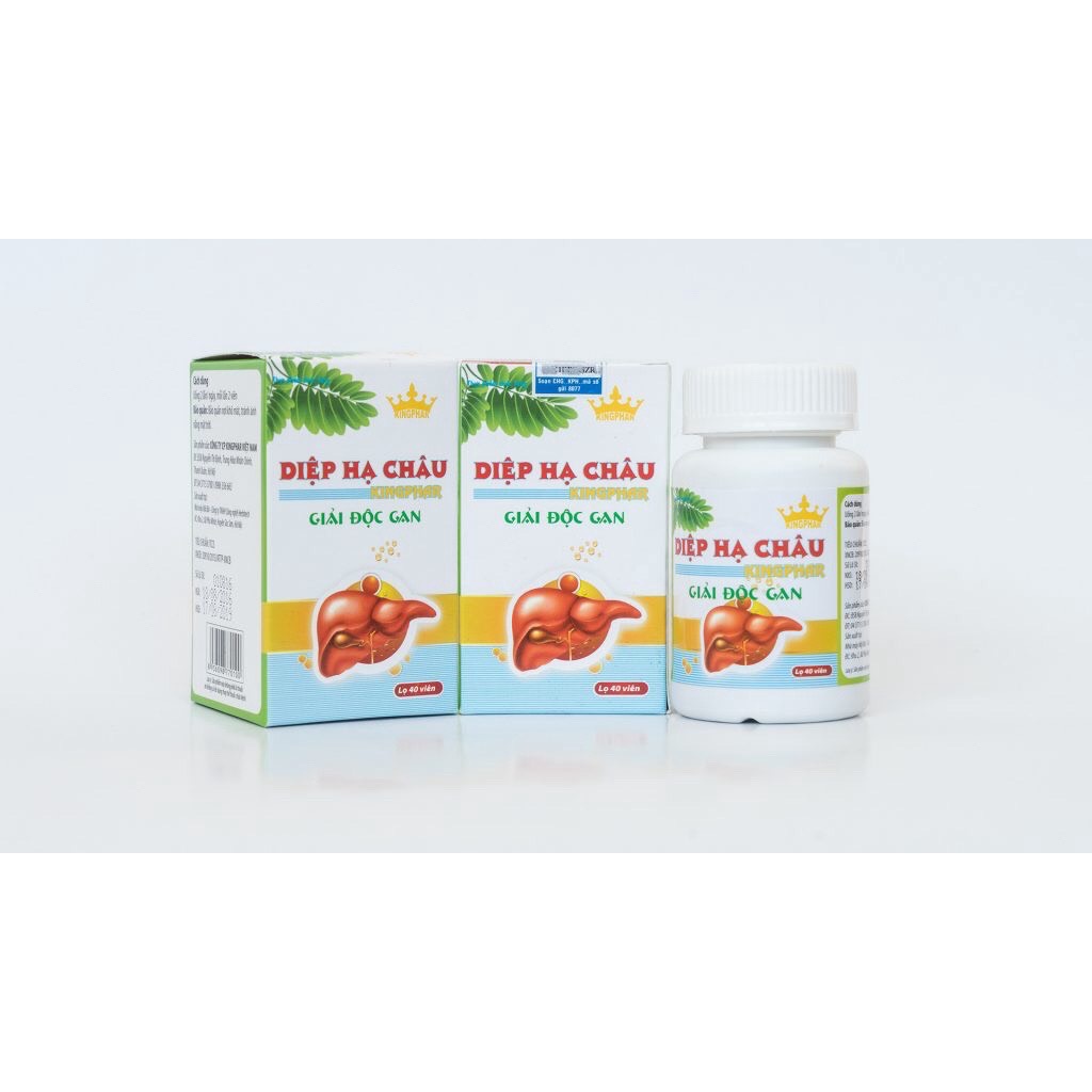 Diệp Hạ Châu Kingphar - Tăng Cường Giải Độc Gan | Shopee Việt Nam