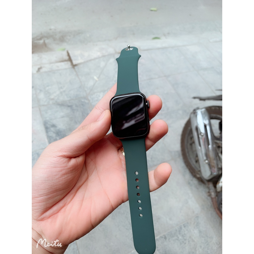 Dây silicon rẻ đẹp cho Apple Watch,T500,HW12,HW22,W26,W46,U78Plus Đủ Size